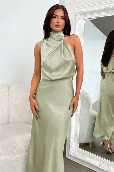 Violet™ | Vestido drapeado Sahara