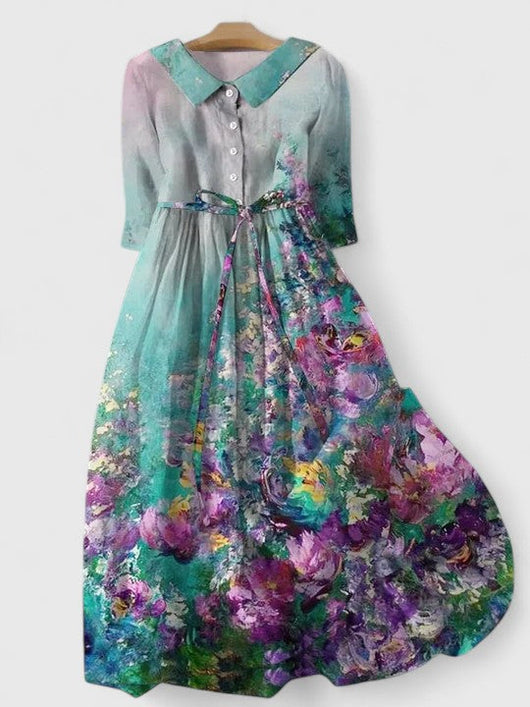 Valentina | Vestido elegante de primavera temprana