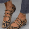 Angelie - Zapatos con estampado de leopardo