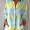 Sheila – Blusa a cuadros en colores pastel