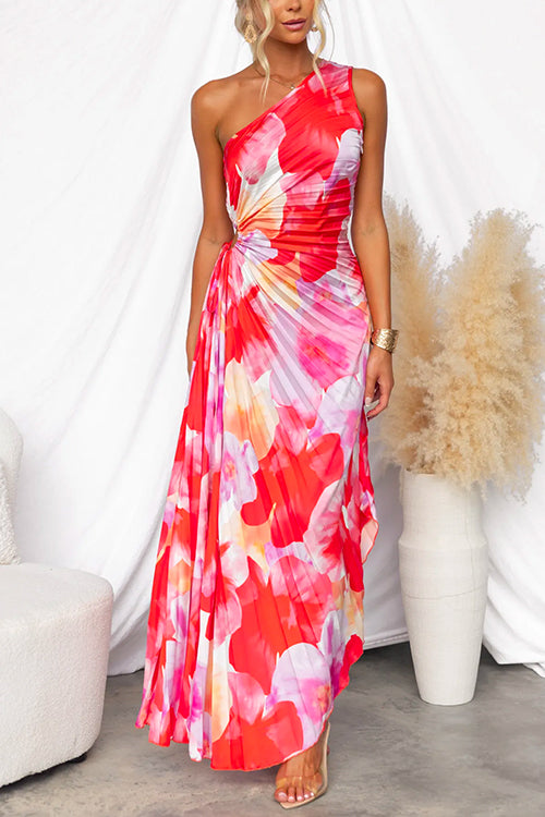 Adeline™ | Vestido de noche tropical vibrante
