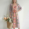 Julien | Vestido midi floral de diseño ligero