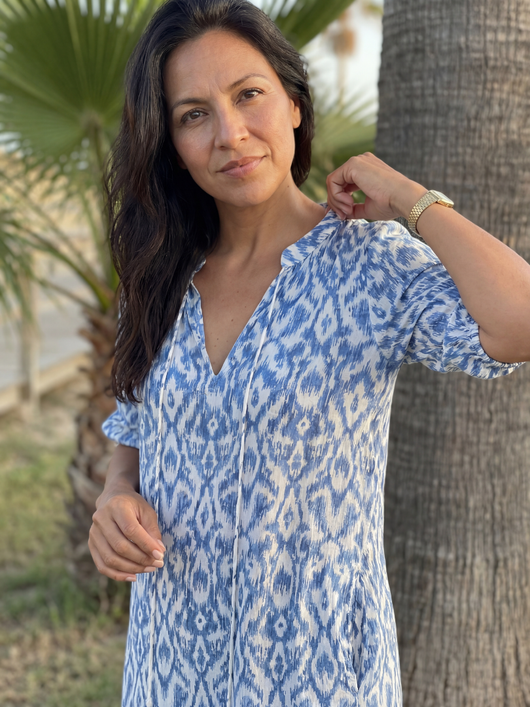 Marisol | Vestido midi costero