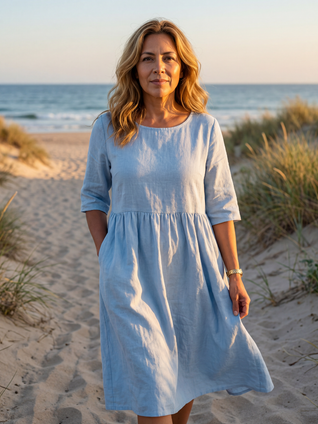 Tamara | Vestido midi elegante