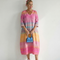 Blake | Vestido midi de rayas en degradado