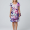 Lila | Vestido a la rodilla con flores ligeras
