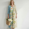 Elliot | Vestido midi ligero con estampado de margaritas