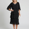 Clara | Vestido midi con capas escalonadas