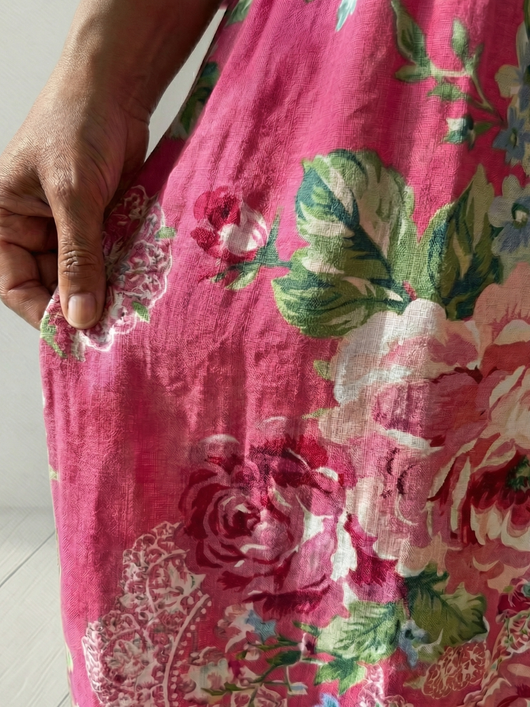 Freya | Vestido Midi Jardín en Flor