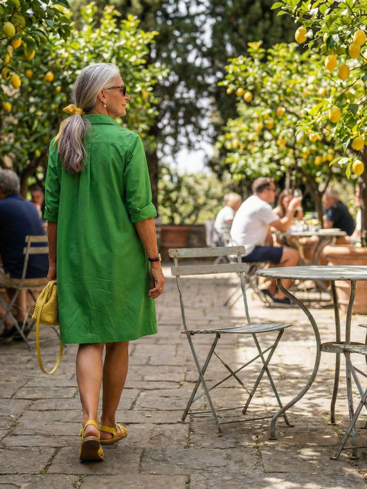 Gisela | Vestido de jardín matutino