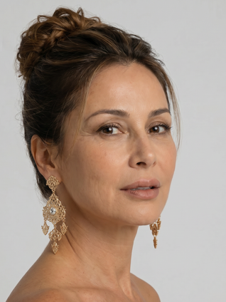 Pendientes Oriana - Oro