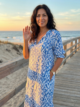 Marisol | Vestido midi costero