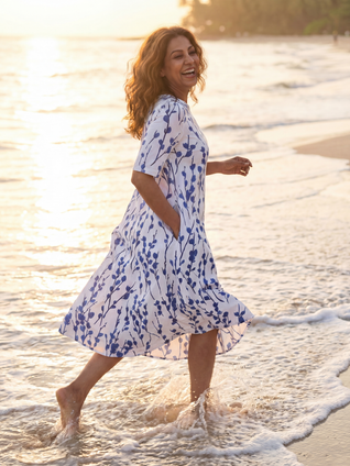 Nerea | Vestido midi floral