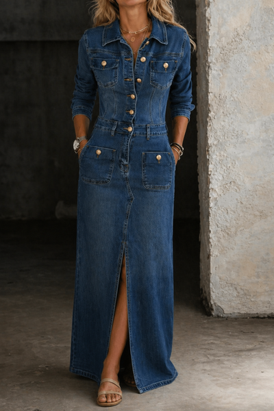Leila | Denim Clásico y Cómodo