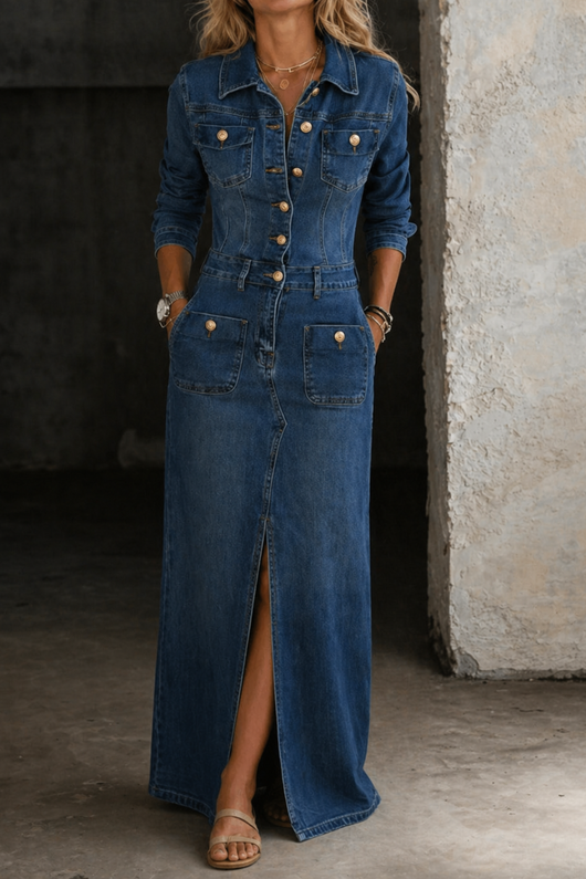 Leila | Denim Clásico y Cómodo