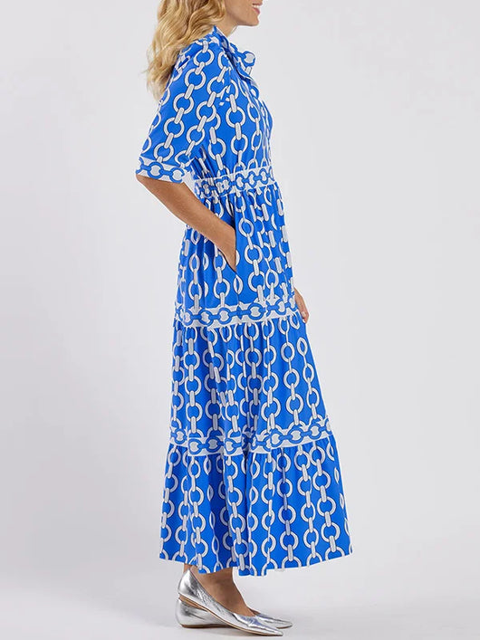 Pilar | Vestido midi de eslabones