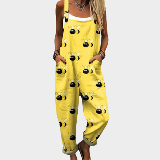 Mono Puntos Negros Amarillo