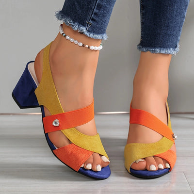 Beatriz™ | Tacones Cómodos con Correas Cruzadas