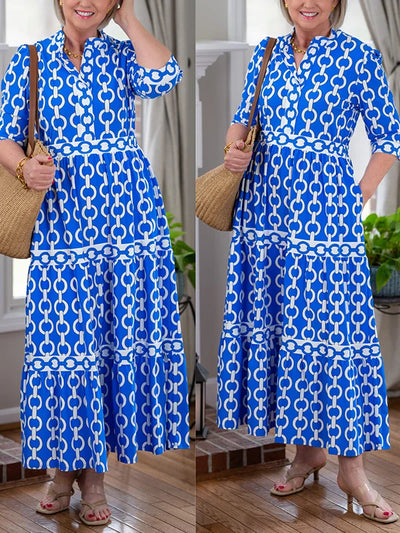 Pilar | Vestido midi de eslabones