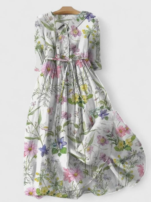 Consuelo | Vestido Elegante de Principios de la Primavera