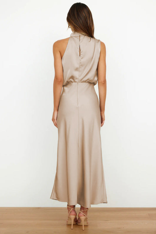 Violet™ | Vestido drapeado Sahara