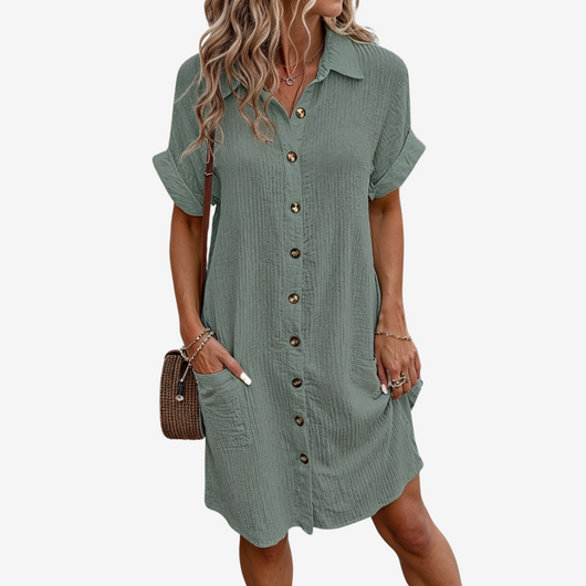 Chloé™ vestido camisero