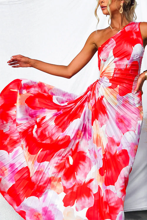 Adeline™ | Vestido de noche tropical vibrante