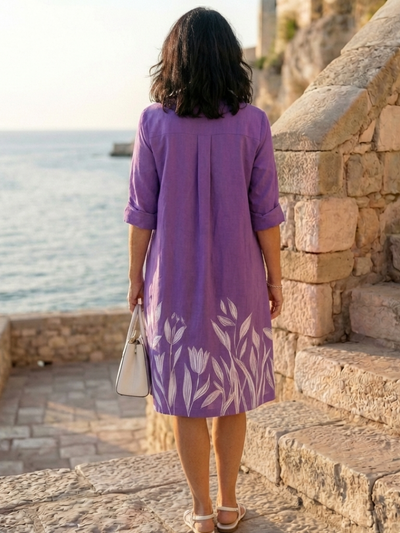 Guadalupe | Vestido para paseo nocturno por el jardín