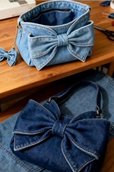 Ana | Bolso retro con lazo