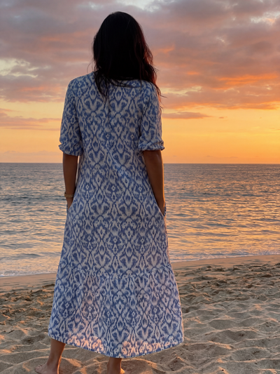 Marisol | Vestido midi costero