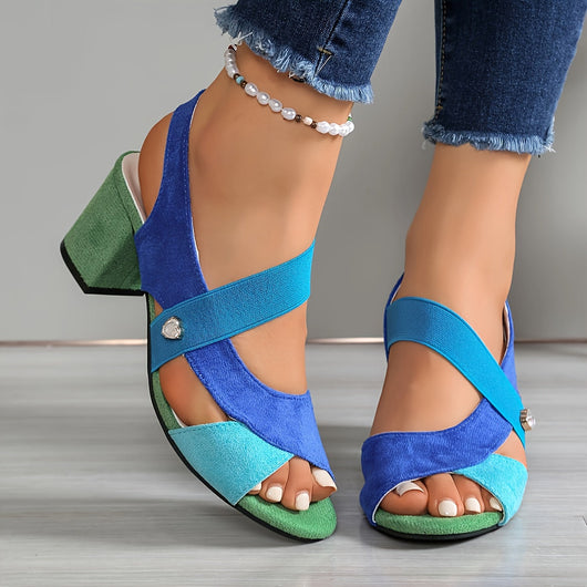 Beatriz™ | Tacones Cómodos con Correas Cruzadas