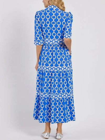 Pilar | Vestido midi de eslabones