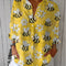 Margarita – Blusa con estampado floral de abejas