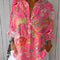 Isabel – Blusa floral tropical