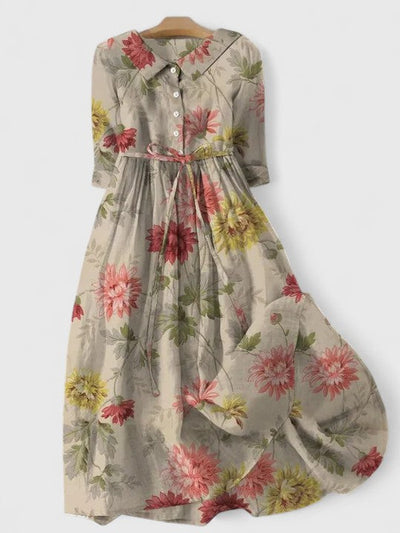 Maite| Vestido elegante de primavera temprana