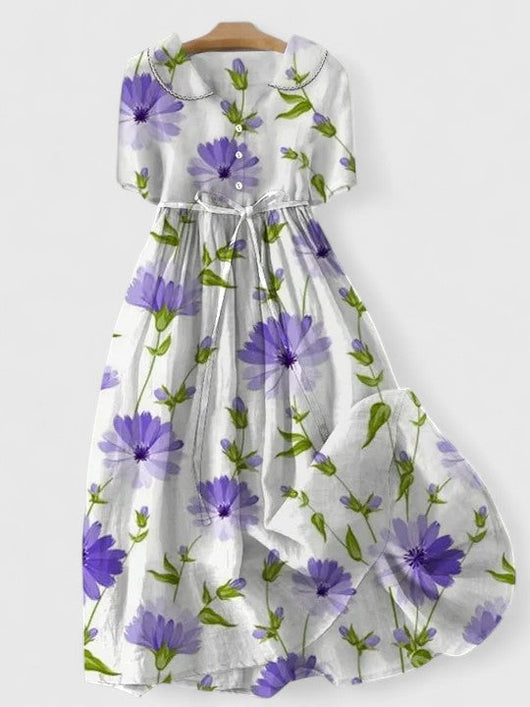 Inés | Vestido Elegante de Primavera Temprana