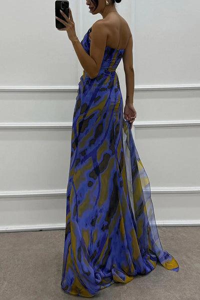 Mia™ | Vestido drapeado y vibrante