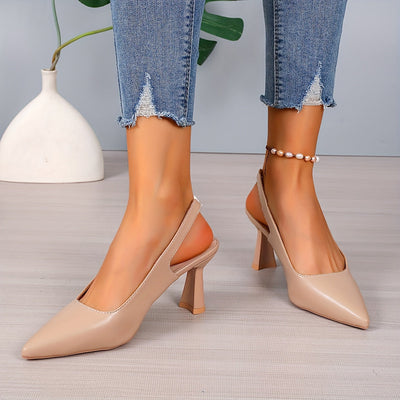 Cristina™ | Tacones Elegantes con Tira Trasera