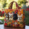 Jardín Francés | Bolso tote acolchado hecho a mano