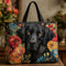 Compañero Flor de Medianoche | Bolso acolchado tipo tote hecho a mano