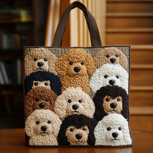 Amor de cachorro | Bolso acolchado hecho a mano