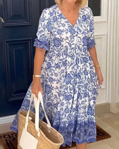 Radiancia | Vestido maxi bohemio – Siéntete hermosa, sin esfuerzo