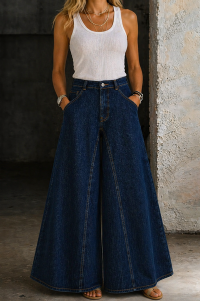 Eva | Jeans de tiro alto