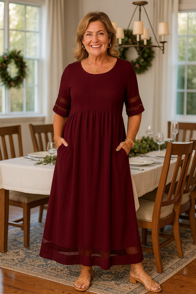 Alurea | Vestido Maxi Elegante – Comodidad Atemporal, Confianza sin Esfuerzo