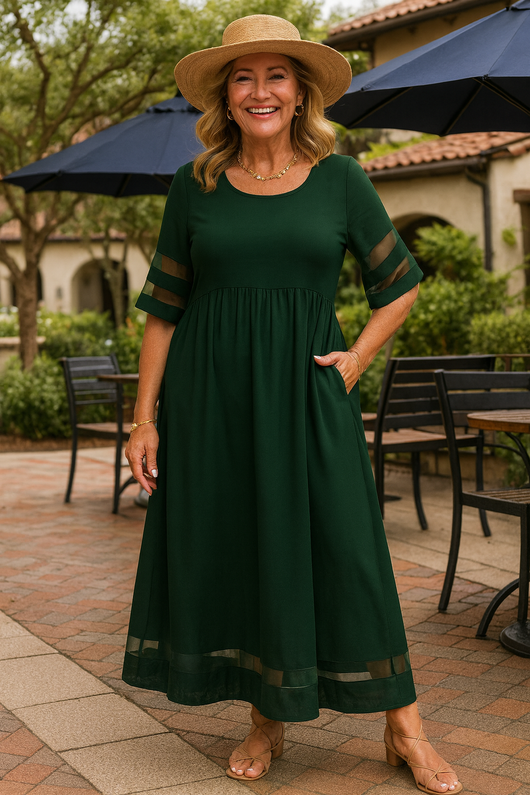 Alurea | Vestido Maxi Elegante – Comodidad Atemporal, Confianza sin Esfuerzo