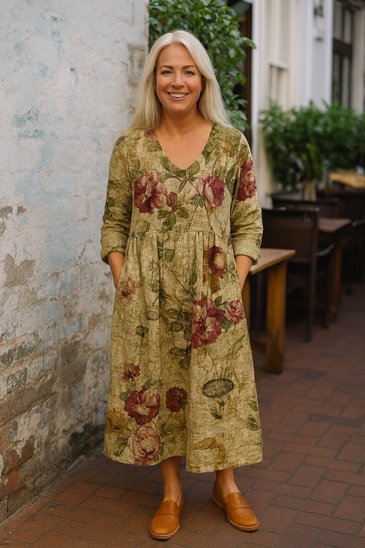 Noelia | Vestido Maxi Cómodo – Elegancia sin esfuerzo, Confianza todo el día