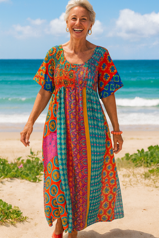 Atenea| Vestido Maxi Cómodo – Ajuste favorecedor y cómodo para el día a día