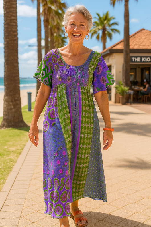 Atenea| Vestido Maxi Cómodo – Ajuste favorecedor y cómodo para el día a día