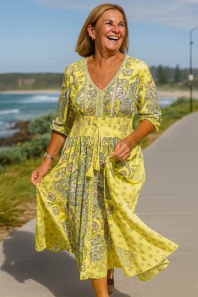 Kiama Vestido Maxi Bohemio