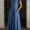 Eli | Vestido Largo de Denim